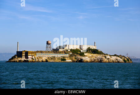 L'île d'Alcatraz à San Francisco Banque D'Images