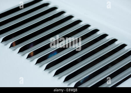 Jaguar E-type ou le capot Capot Grill Banque D'Images