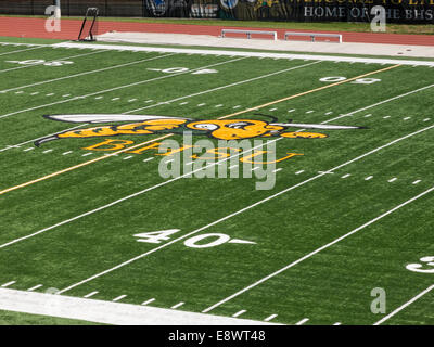 Lyle Hare Stadium, Black Hills State University, Spearfish, SD, USA Banque D'Images