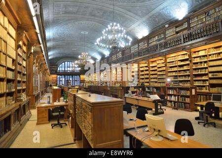 La Bibliothèque nationale de Brera - Brera Banque D'Images