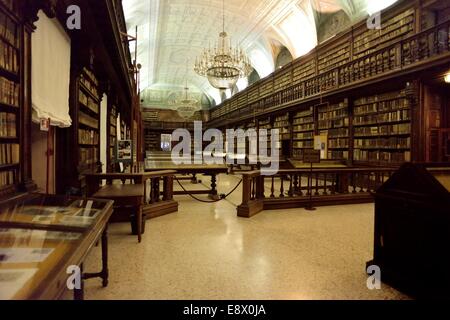 La Bibliothèque nationale de Brera - Brera Banque D'Images