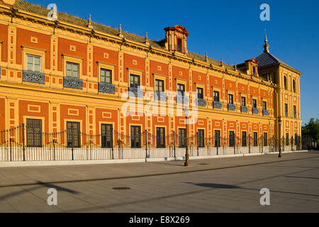 Palais de San Telmo - Palacio de San Telmo à Séville, Catalogne, Espagne Banque D'Images