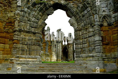 Abbaye de Whitby Banque D'Images