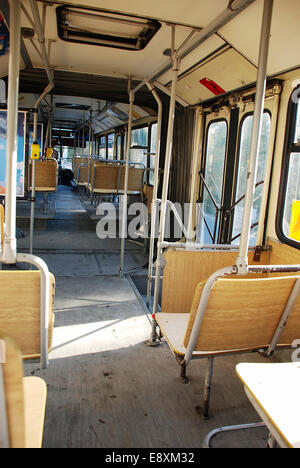Autobus à l’intérieur Banque D'Images
