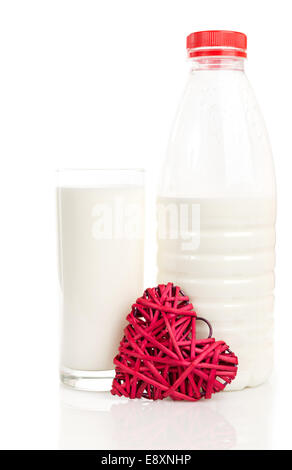 amour pour le lait Banque D'Images