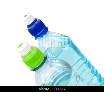 Deux bouteilles d'eau Banque D'Images