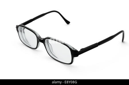 Verres noirs Banque D'Images