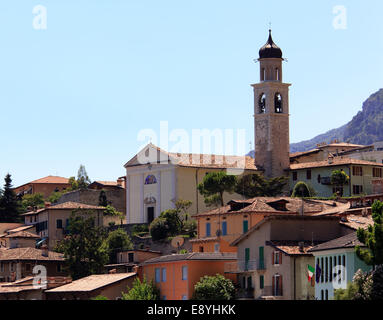 Sur le lac de Garde Limone Banque D'Images