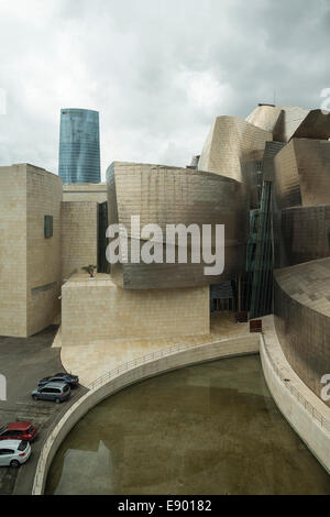 Musée Guggenheim Bilbao Pays basque Espagne Banque D'Images
