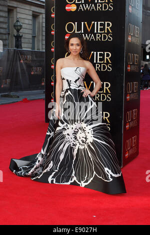 L'Olivier Awards 2014 avec MasterCard s'est tenue au Royal Opera House - Arrivées en vedette : Myleene Klass Où : London, Royaume-Uni Quand : 13 Avr 2014 Banque D'Images