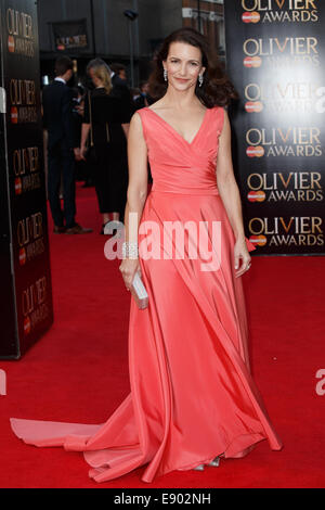 L'Olivier Awards 2014 avec MasterCard s'est tenue au Royal Opera House - Arrivées avec : Kristin Davis Où : London, Royaume-Uni Quand : 13 Avr 2014 Banque D'Images