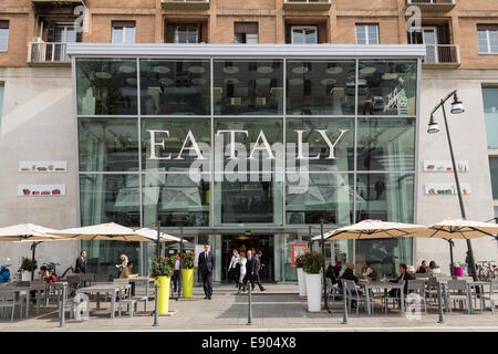 Eataly shop à Milan, Italie Banque D'Images