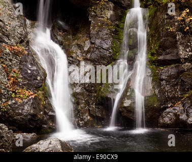 Bash Bish falls dans Berkshires Banque D'Images