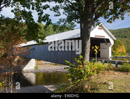 Pont couvert Dummerston Banque D'Images