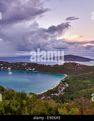 Magens Bay sur St Thomas USVI Banque D'Images