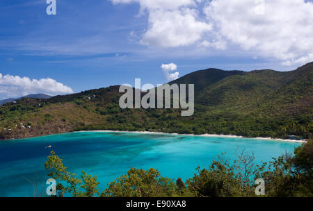 Cinnamon Bay sur St John Banque D'Images