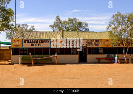 William Creek Hotel, Australie Banque D'Images