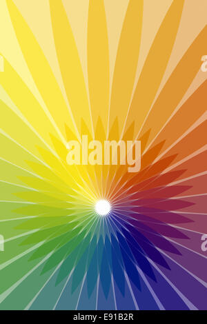 Fond de couleur arc-en-ciel Banque D'Images