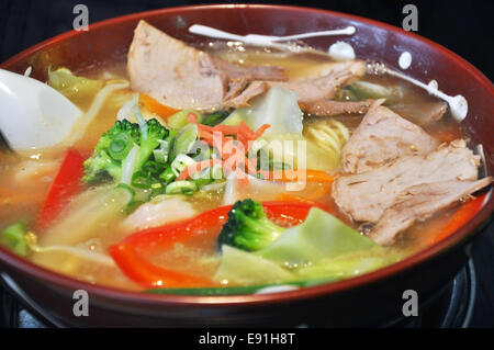 Soupe Ramen japonais Banque D'Images