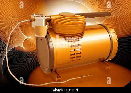 Compresseur d’air Banque D'Images