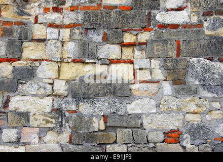 Vieux Mur de pierre modèle Banque D'Images