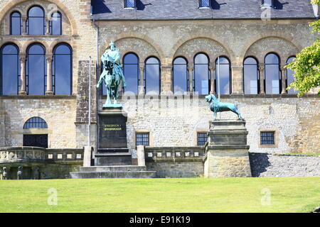 Palais impérial de Goslar Banque D'Images