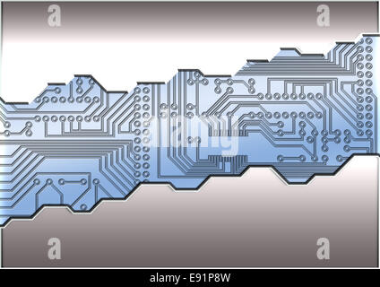 Circuit Board Background Banque D'Images