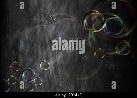 Conception : élégant multicolores joints toriques sur g Banque D'Images