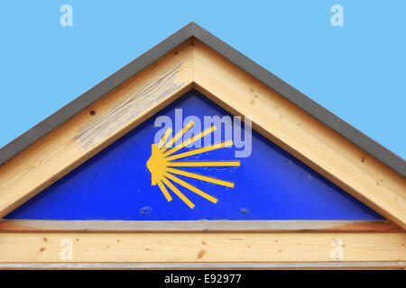 Chemin de Saint-Jacques Banque D'Images