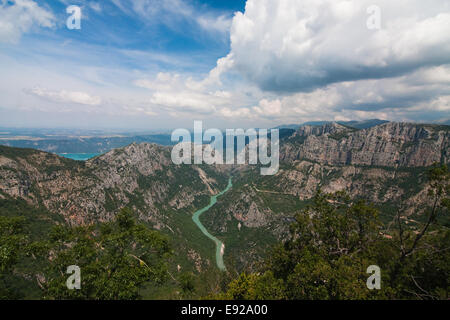 Canyon dans la Provence Banque D'Images