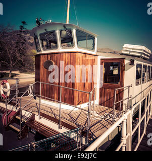 Lady Wakefield Steamer sur Ullswater, Lake District, UK. Banque D'Images