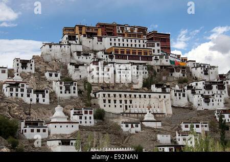 Thiksay Gompa du Ladakh Banque D'Images