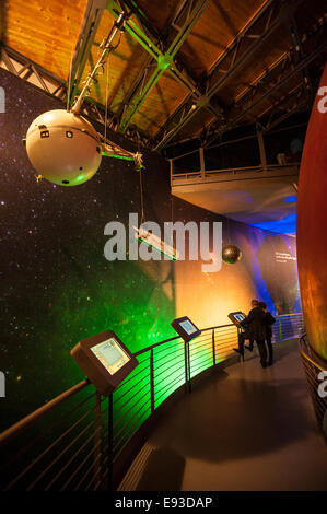 Italie Piémont Turin Pino Torinese Inauguration du nouveau quartier des musées du Musée de Turin et de l'espace Astronomie Planétarium INFINI.Au 17 octobre 2014 Banque D'Images