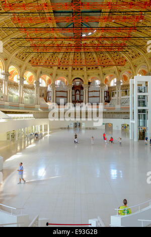 Photographies de l'intérieur du Musée National d'Art de Barcelone, Catalogne, Espagne. Banque D'Images