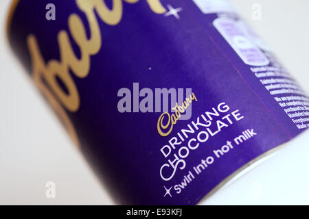 Cadbury chocolat potable Banque D'Images