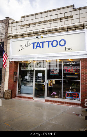 Petit Tatouage, 302 Central Park East, Springfield, Missouri Banque D'Images