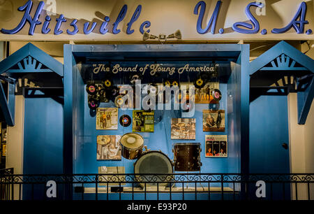 Nashville, Tennessee, USA. 18 Oct, 2014. L'entrée de l'exposition à la Motown Musicians Hall of Fame and Museum, l'un des rares musées de la musique ''Music City, USA. © Brian Cahn/ZUMA/Alamy Fil Live News Banque D'Images