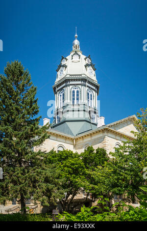 Le Madison County Courthouse de Winterset en Iowa, USA. Banque D'Images