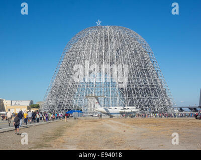 Mountain View, CA/USA - 18 octobre 2014 : l'Ames Research Center de la NASA 75e anniversaire Portes Ouvertes. Les visiteurs de l'événement ont visité Banque D'Images