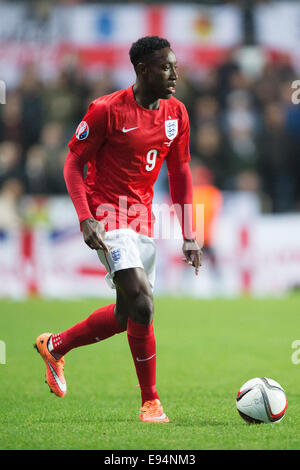 Tallinn, UK. 12 octobre, 2014. Danny Welbeck de l'Angleterre - l'Estonie et l'Angleterre - l'UEFA Euro 2016 Qualifications - A. Le Coq Arena - Tallinn - 12/10/2014 Philippe Pic Oldham/Sportimage. © csm/Alamy Live News Banque D'Images