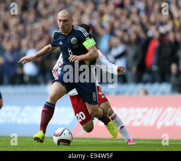 Glasgow, Royaume-Uni. Oct 11, 2014. Scott Brown, de l'Ecosse - Euro 2016 Qualifications - l'Ecosse contre la Géorgie - Stade Ibrox - Glasgow - Ecosse - 11 octobre 2014 - © Simon Bellis/Sportimage/csm/Alamy Live News Banque D'Images