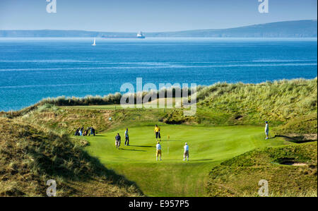 Ballybunion Cashen Course, Irlande, Golf Banque D'Images