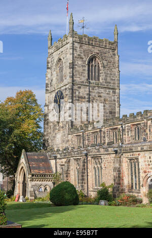 L'église Holy Trinity, Skipton, North Yorkshire, England, UK Banque D'Images