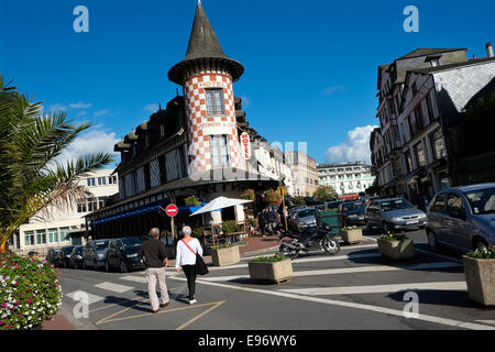 Bagnoles-de-l'Orne en Normandie, France. Banque D'Images