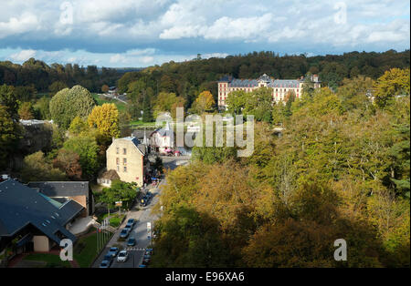 Bagnoles-de-l'Orne en Normandie, France. Banque D'Images