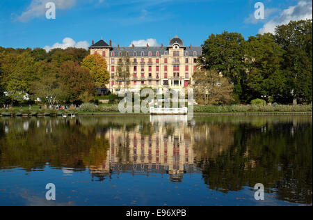 Bagnoles-de-l'Orne en Normandie, France. Banque D'Images