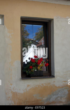 Différentes vues d'Cernivsko (100 kms de Prague le train) - Caractéristiques du sud villages de Bohême ; principalement basée sur l'agriculture Banque D'Images