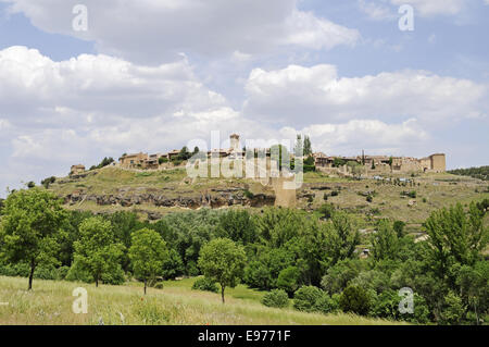 Pedraza de la Sierra, Ségovie, Espagne Banque D'Images