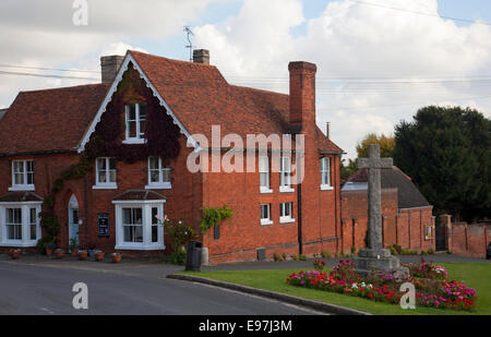 Argent House B & B à grand Bardfield Ville dans l'Essex - UK Banque D'Images