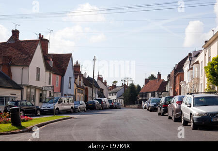 Grand Bardfield Village de l'Essex - UK Banque D'Images